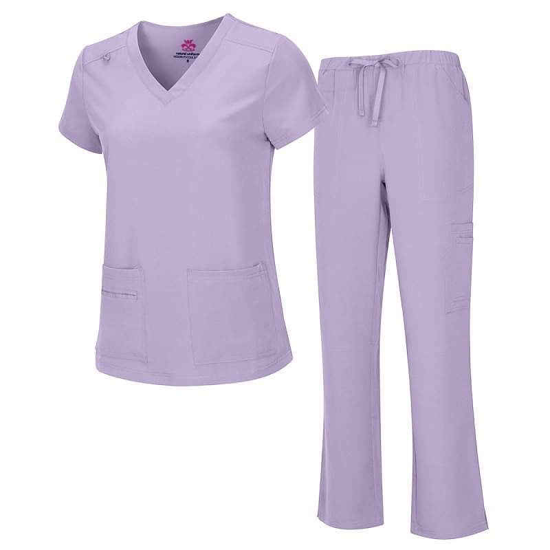 Lavender Natural Uniforms Cargo Pants