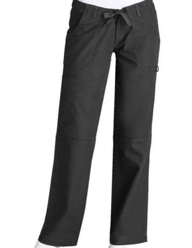 Pewter Adar Uniform Low-Rise Pants